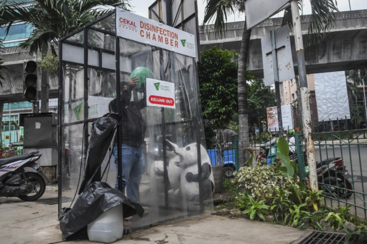 Kemenkes Tak Anjurkan Penggunaan Bilik Disinfeksi
