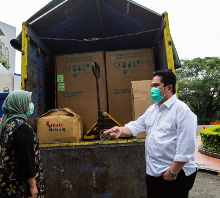 Temasek Sumbang 1.000 Alat Tes Korona