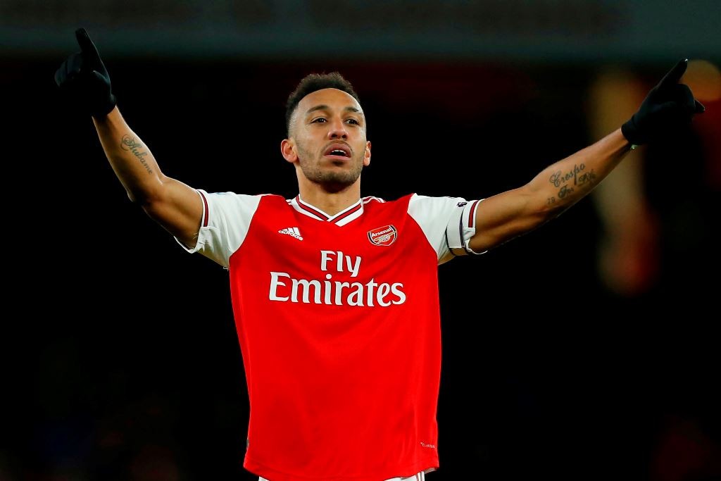 Bomber Arsenal, Pierre-Emerick Aubameyang (AFP/Ian Kington)