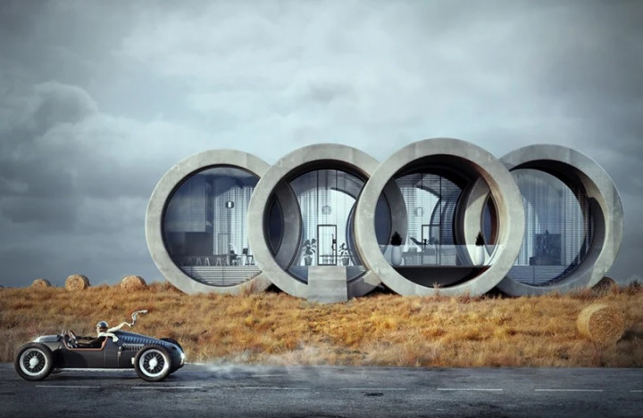 Ringhouse, Hunian yang Terinspirasi Logo Mobil