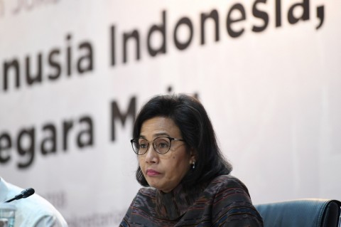 Sri Mulyani Tunda Pencairan DAU Daerah