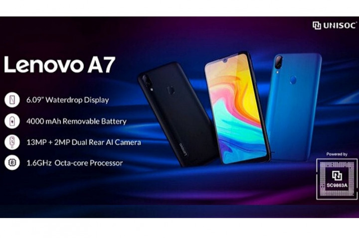 Lenovo A7 Entry-Level Didukung Chipset Unisoc
