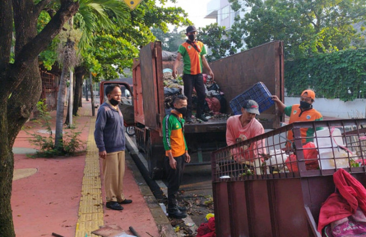 Volume Sampah Harian di Jakpus Turun 400 Ton