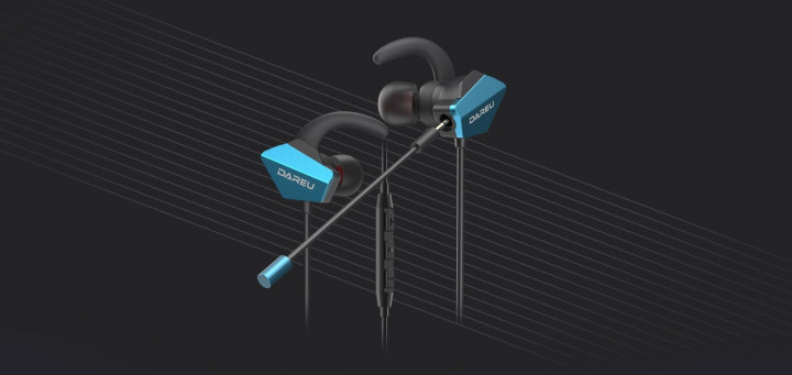 Dareu EH728 Pro, Earphone Gaming In-Ear Terjangkau