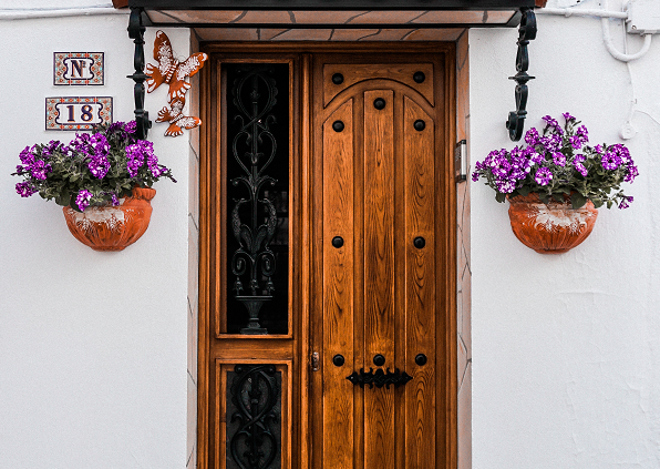 7 Tanaman Terbaik untuk Mempercantik Pintu Rumah