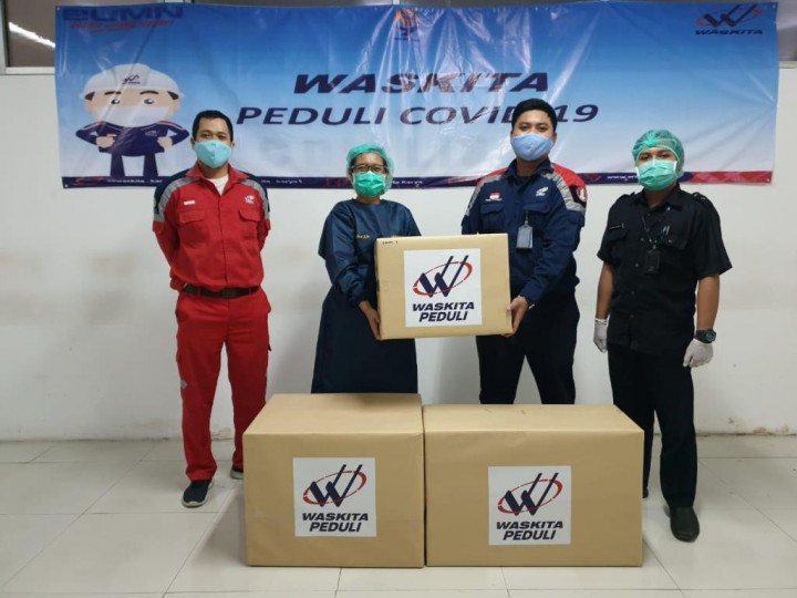 Waskita Sebar APD dan Alat Kesehatan Cegah Covid-19