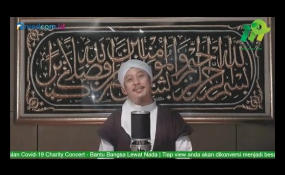 Opick Ajak Penonton Lihat Sisi Baik Korona dalam Konser Bantu Bangsa Lewat Nada