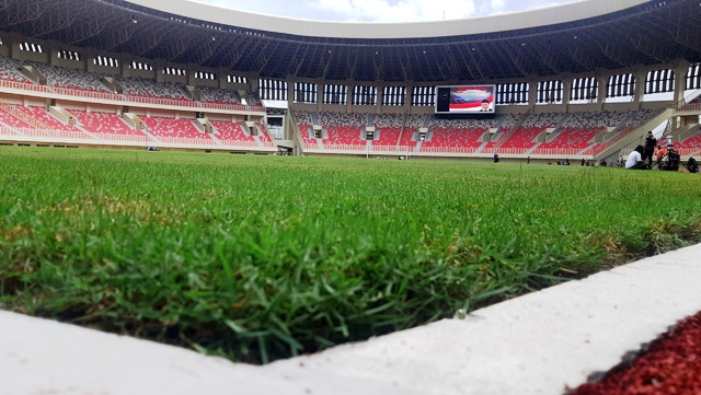 Stadion Papua Bangkit, tempat pembukaan PON Papua-Medcom.id/Roy