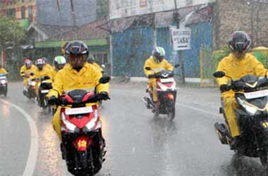 Ini Komponen Motor yang Berisiko Bermasalah karena Terpapar Air Hujan