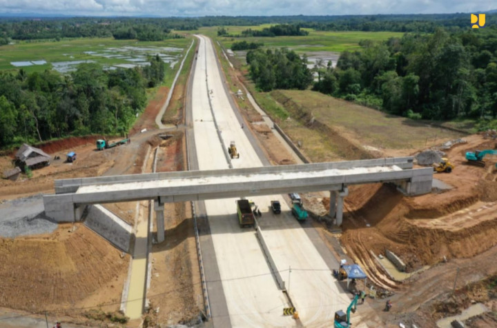 Pekerjaan Konstruksi Jalan Tol Serang-Panimbang Dihentikan Sementara