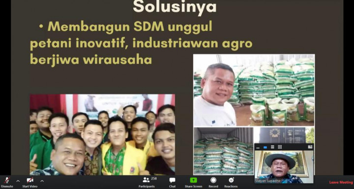 SDM Unggul Kunci Keberhasilan Usaha Sektor Pertanian