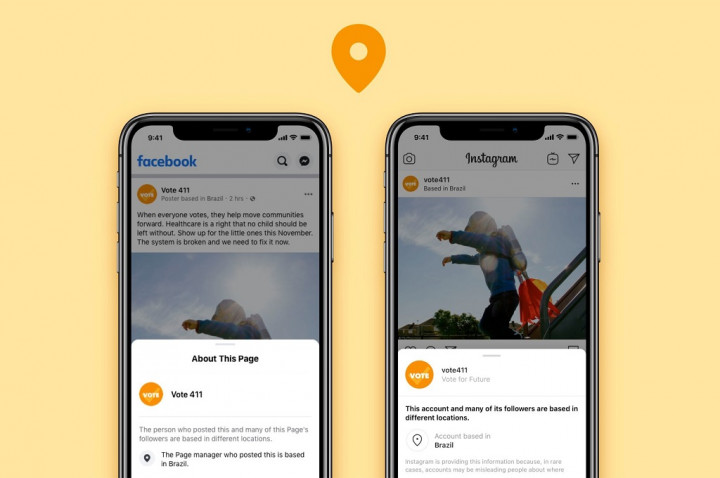 Facebook Mulai Informasikan Asal Halaman Unggahan
