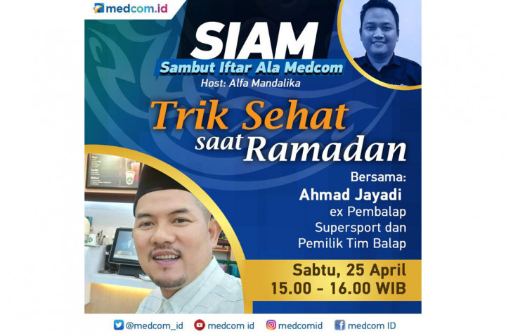 Wajib Nonton, Trik Sehat Ramadan ala Mantan Rival Valentino Rossi di SIAM