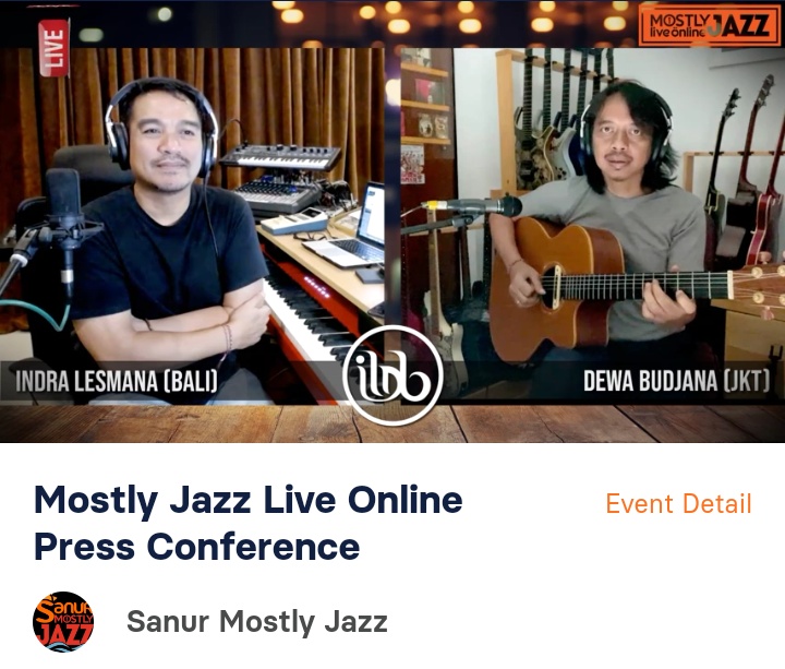 Indra Lesmana dan Dewa Budjana Gelar Konser Virtual