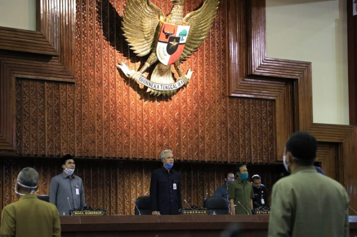 Pandemi Korona, DPRD Jateng Gelar Rapat Paripurna