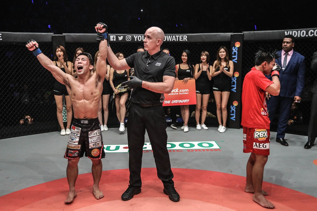 Suasana pertarungan One Championship (Ist)