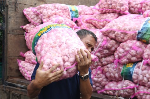 Realisasi Impor Bawang Putih 72,4 Ribu Ton