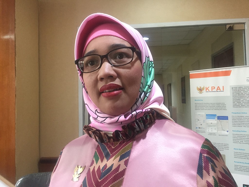 Komisioner KPAI bidang Pendidikan Reto Listyarti. Foto: Medcom/Intan Yunelia