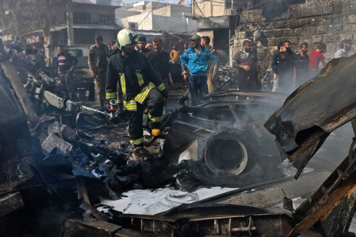 Bom Truk BBM Guncang Suriah, 46 Tewas