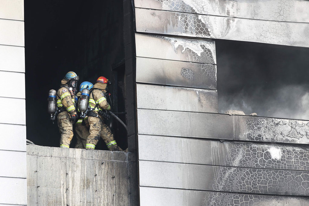 38 Tewas Akibat Kebakaran Gudang di Korea Selatan