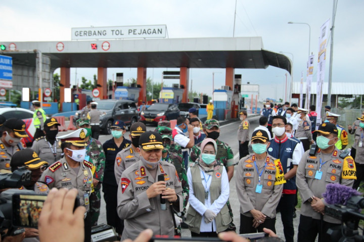 Polda Jateng Sekat Akses Pemudik Mulai dari Brebes
