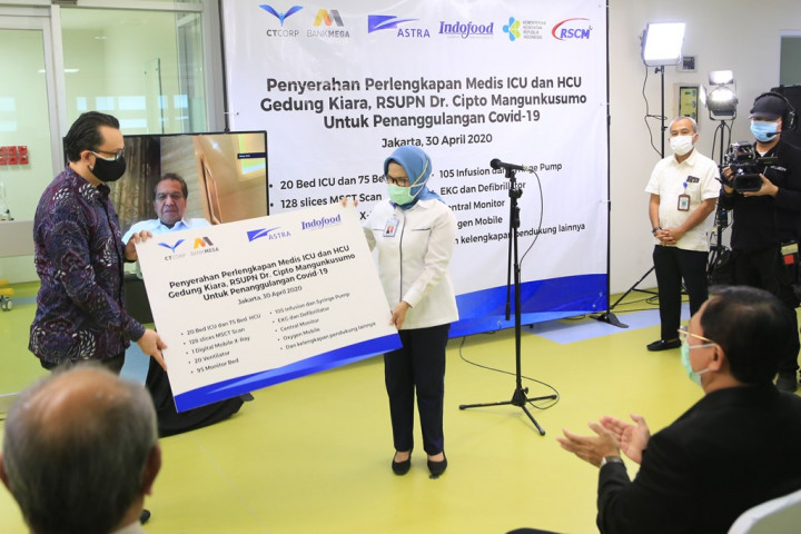 Astra Dorong Percepatan Penanganan Pasien Covid-19 di RSCP