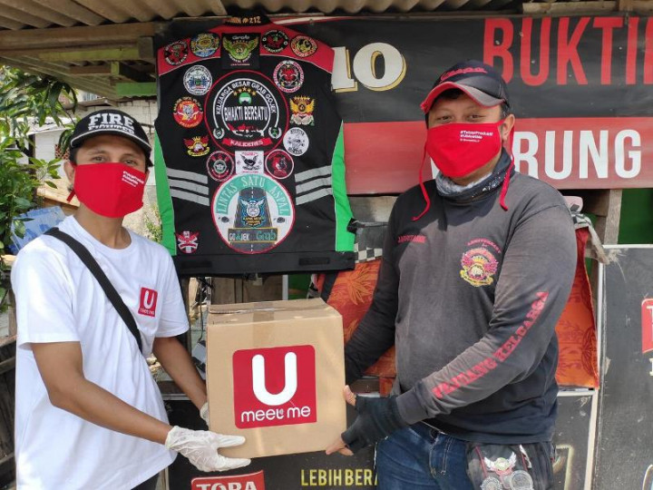 Cegah Penyebaran Virus Corona, UMeetMe Bagikan 10 Ribu Masker Melalui Gerakan #TetapBerbagi
