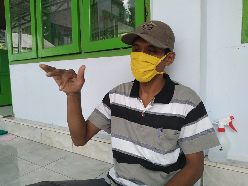 Kepala Dusun Anjir, Desa Hargorejo, Kecamatan Kokap, Kabupaten Kulon Progo, Daerah Istimewa Yogyakarta (DIY). (Foto: Medcom.id/Ahmad Mustaqim)