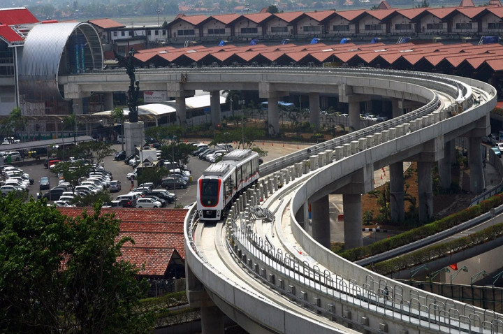Berhemat, AP II Setop Sementara Skytrain Bandara Soetta