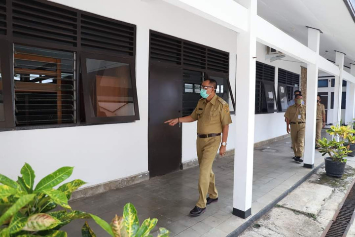 Pemudik di Purworejo Diisolasi di Gedung Olahraga