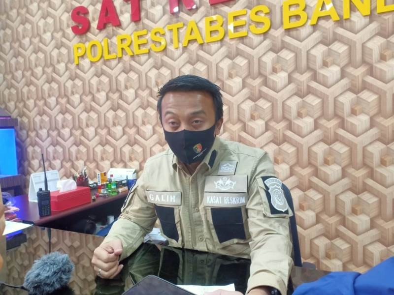 Kasat Reskrim Polrestabes Bandung AKBP Galih Indragiri. (Foto: Medcom.id/Aditya)