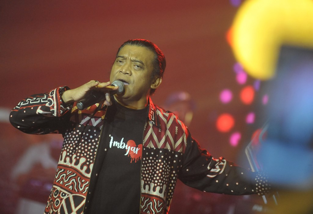Didi Kempot. (Foto: Antara/Fikri Yusuf)