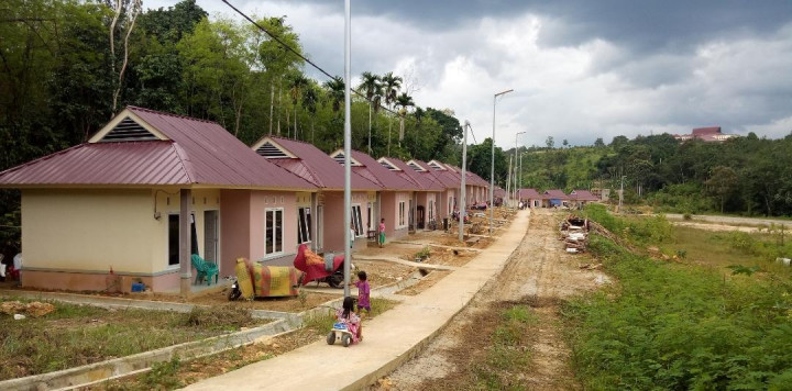 Serah Terima Rumah bagi Korban Bencana Sumsel