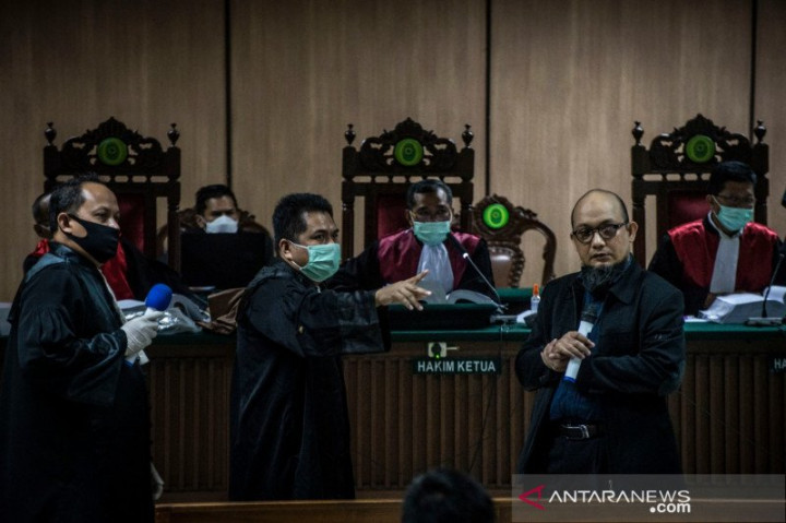 Empat Saksi Dihadirkan di Sidang Kasus Air Keras Novel