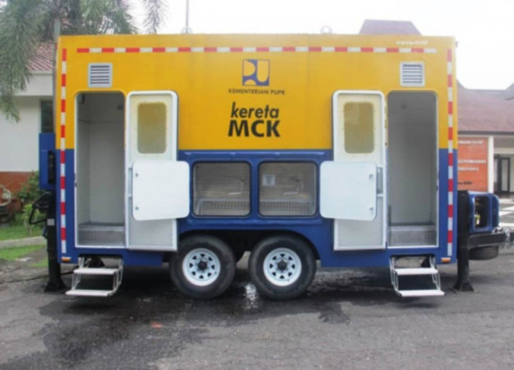 Kereta MCK, Inovasi di Tengah Pandemi Covid-19