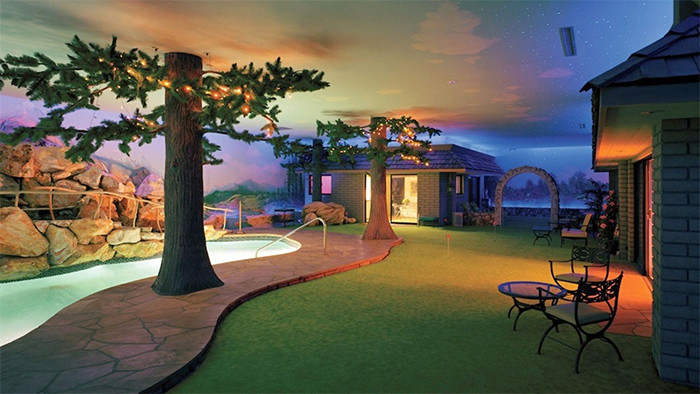 Intip Dekorasi Rumah Bunker Mewah Berusia 50 Tahun