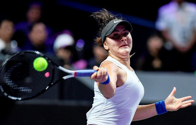 Bianca Andreescu:AFP/NOEL CELIS