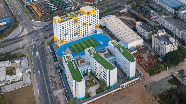 Tiongkok Bangun Sekolah dalam 13 Bulan