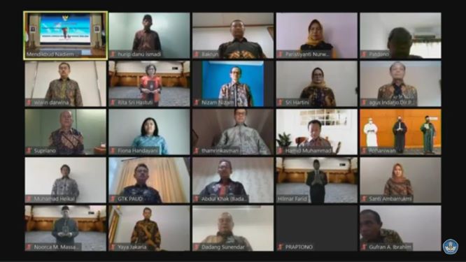 Nadiem Lantik Pejabat Kemendikbud Hingga Lembaga Sensor Film