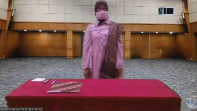 Sri Mulyani Dilantik Jadi Rektor Universitas Singaperbangsa Karawang