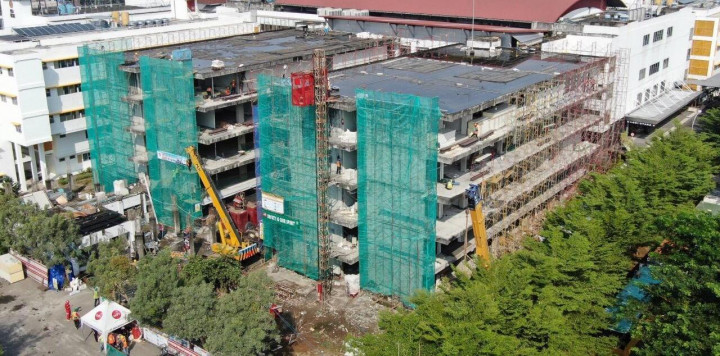 Pembangunan RS Akademik UGM Capai 45%