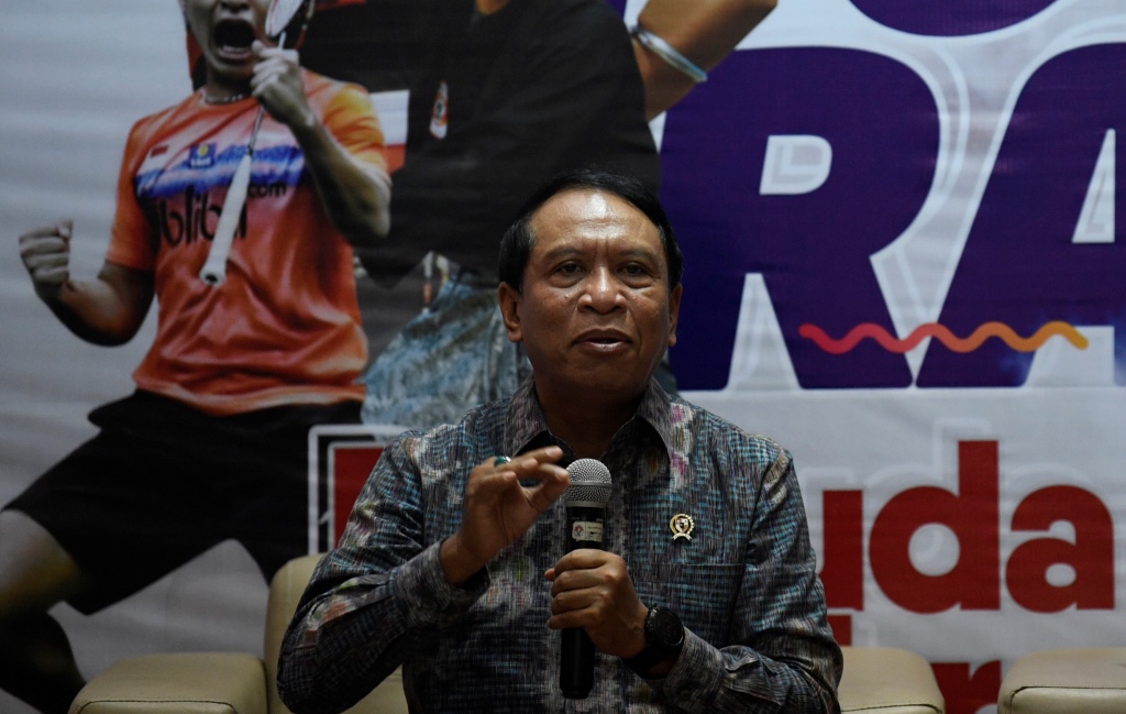 Menteri Pemuda dan Olahraga Zainudin Amali (Foto: Antara/Puspa Perwitasari)