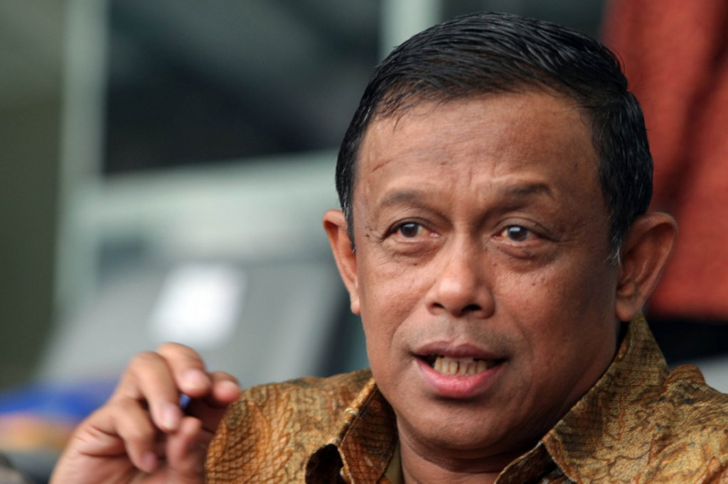 Mantan Ketua PBSI, Djoko Santoso (MI/Rommy Pujianto)