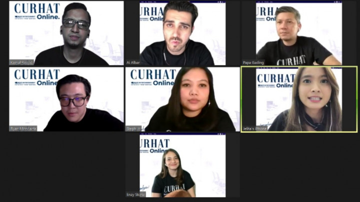 Fachri Albar Buat Serial Curhat Online untuk Obat Stres