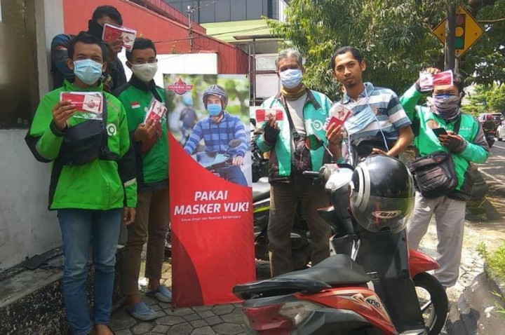 Stimulasi Pendara Wajib Masker di Momen PSBB