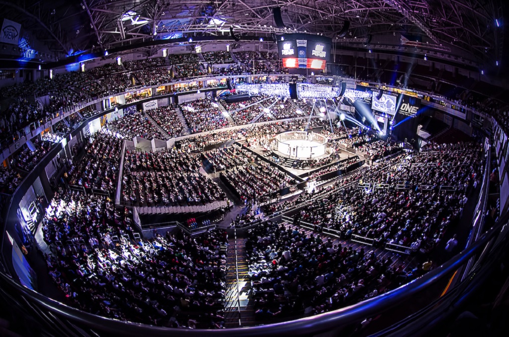 Suasana tarung bebas One Championship (Ist)