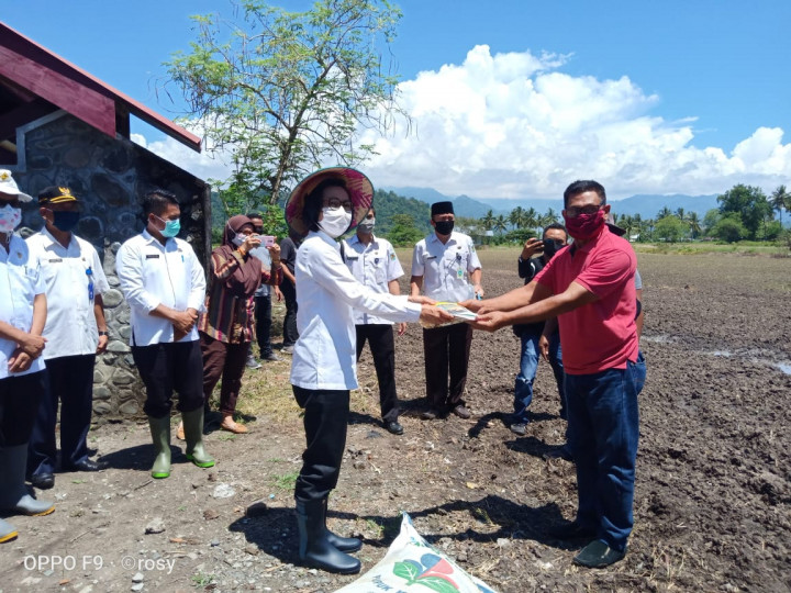 Bantuan Pompa Air Percepat Gerakan Tanam Padi di Sambas