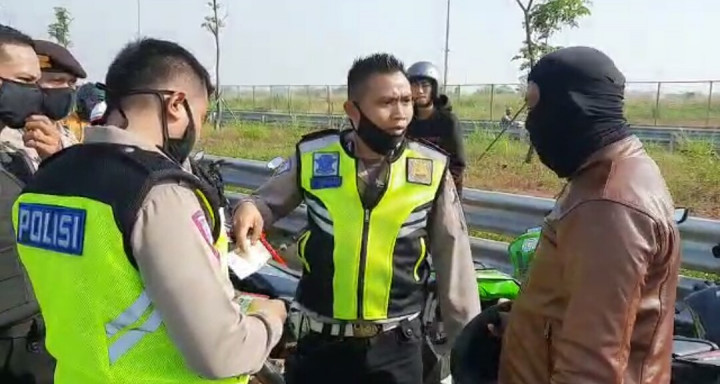 Moge Bodong Terjaring Razia Balap Liar di Tangerang