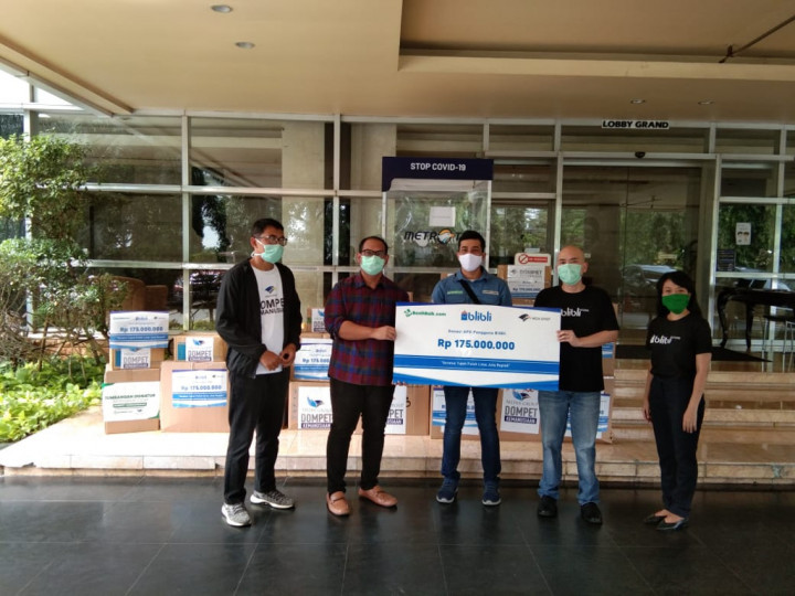 Blibli.com Salurkan Bantuan Senilai Rp175 Juta Melalui DKMG