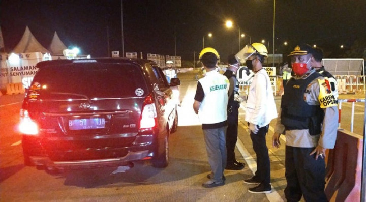 2.250 Kendaraan Masuk Brebes Diputar Balik